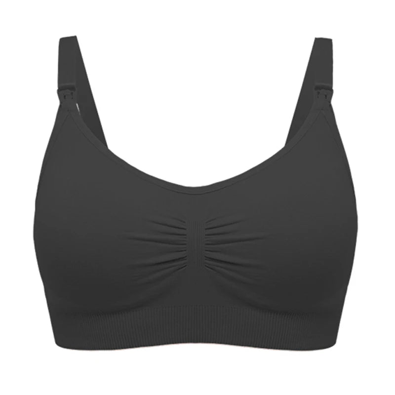 High Quality plus Size Nursing Bra Breathable Women Breastfeeding Underwear Seamless Maternity Bra Push Up