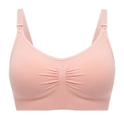 High Quality plus Size Nursing Bra Breathable Women Breastfeeding Underwear Seamless Maternity Bra Push Up