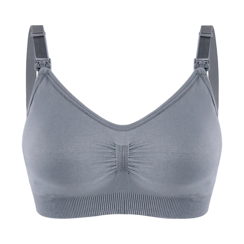 High Quality plus Size Nursing Bra Breathable Women Breastfeeding Underwear Seamless Maternity Bra Push Up