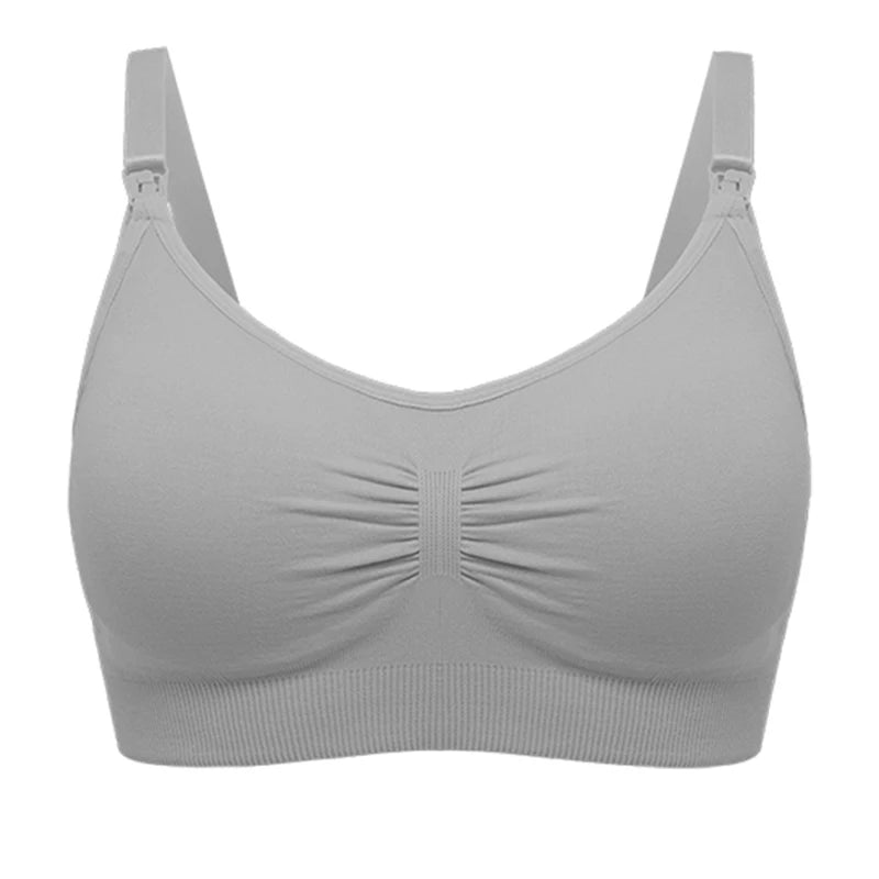 High Quality plus Size Nursing Bra Breathable Women Breastfeeding Underwear Seamless Maternity Bra Push Up